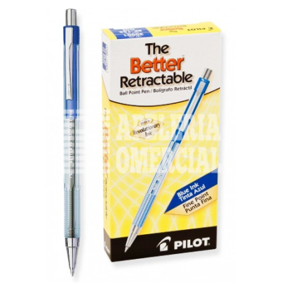 BOLÍGRAFO PILOT RETRACTABLE AZUL